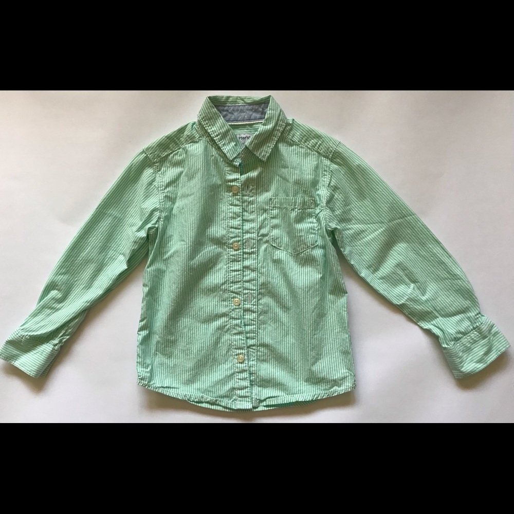 Carter’s boys stripe button down shirt
